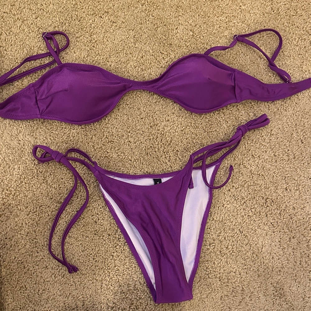 Purple Bikini Set